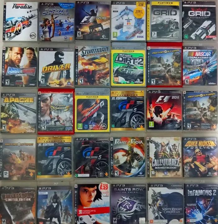 Jogos PS3 original 