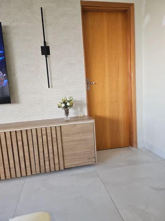 Porta de madeira  completa 