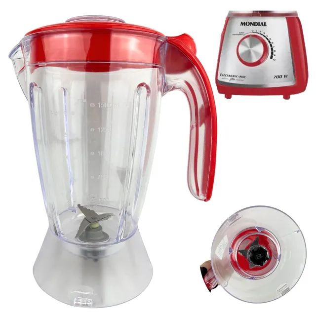 Copo compatível liquidificador mondial eletronic inox sem filtro  - Foto 2