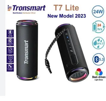 Caixa Tronsmart T7 Lite bluetooth 5.3 verde - Foto 2