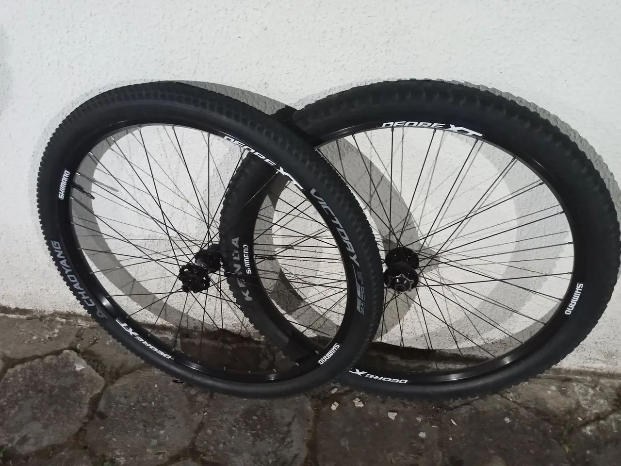 Par de Rodas 29 eixo passante 