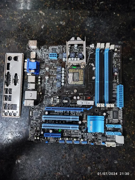 Placa mãe Asus lga 1155