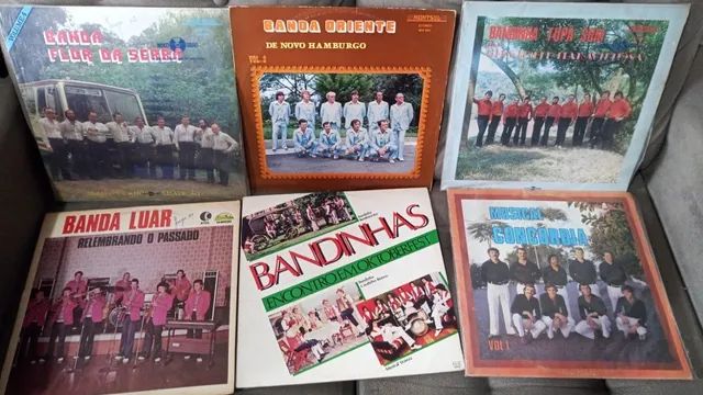 LPS Vinil Bandinhas flor da serra os atuais oktoberfest etc - Foto 4