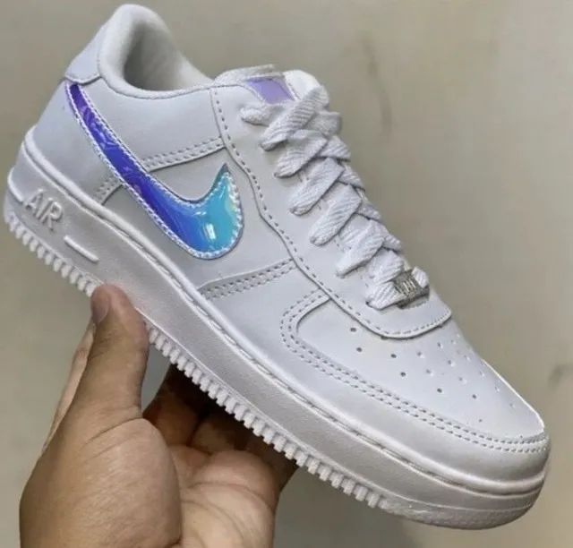 TÊNIS BRANCO FEMININO NIKE AIR FORCE 
