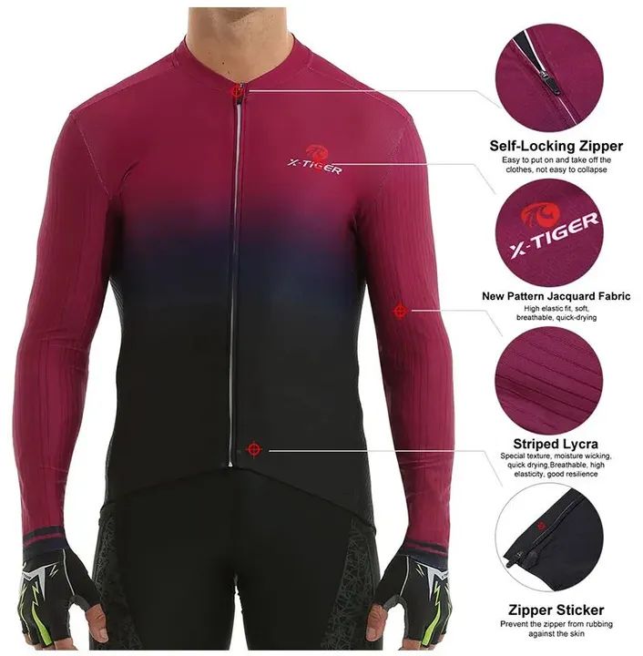 Camisa ciclismo Xtiger 