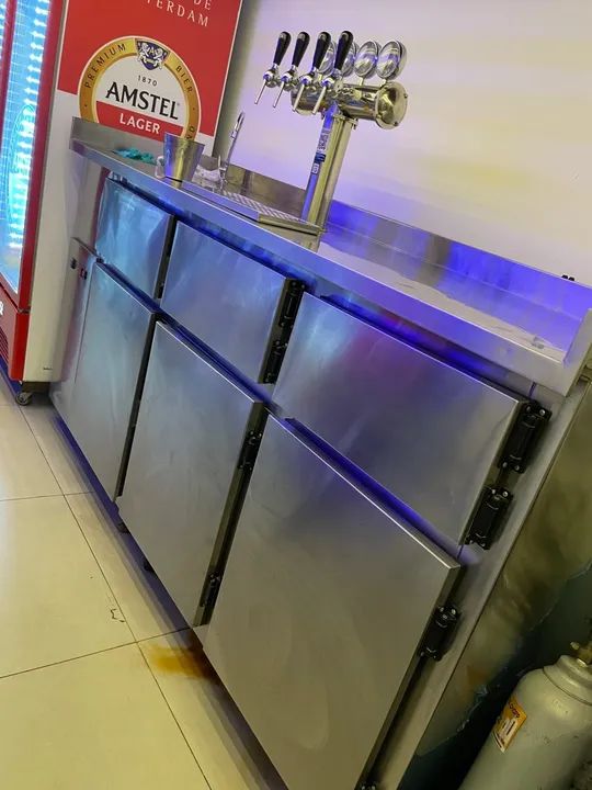 Balcão para choperia