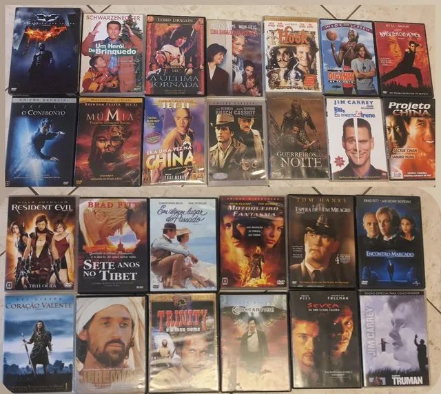 DVDs originais coleção 