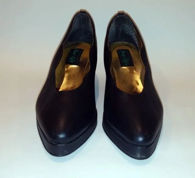 Scarpin meia pata preto - Foto 2