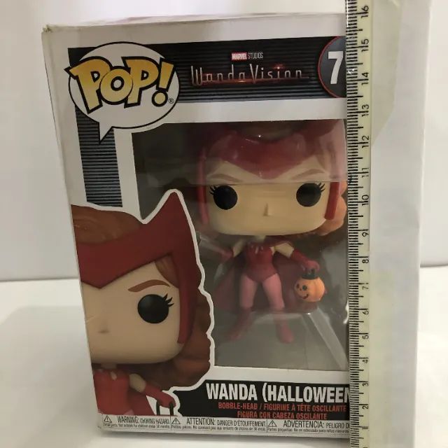 Colecionável Unissex Marvel Boneco Funko Pop! Halloween Wanda 715 - Wandavision Marvel Ver - Foto 4