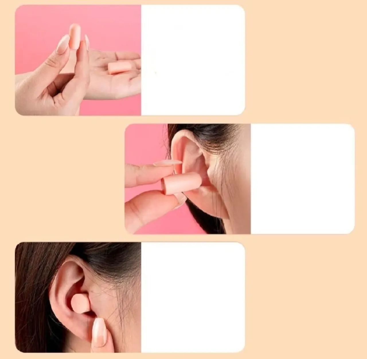 Protetor de Ouvido Esponja Macio - Foto 5