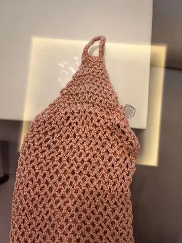 Porta papel higiênico de crochê  - Foto 2
