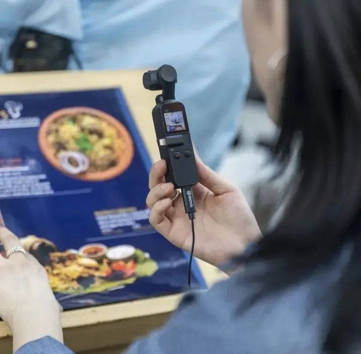 Microfone de Lapela Boya BY-M3 para DJI Osmo Pocket - Foto 6