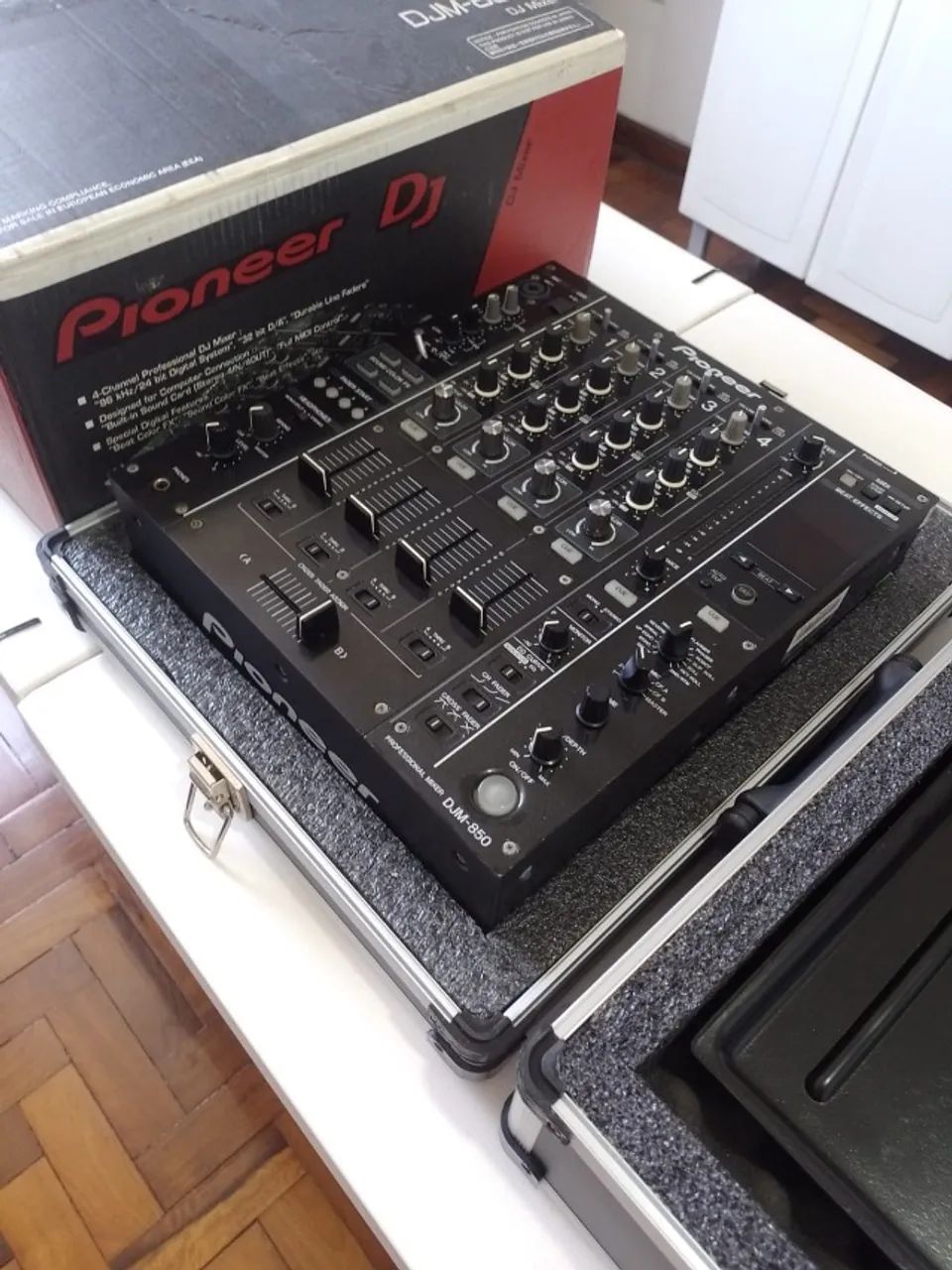 Mixer Djm850 Pioneer com case e cover
