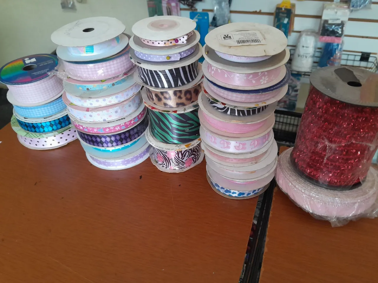 Ribbons de diversos modelos 