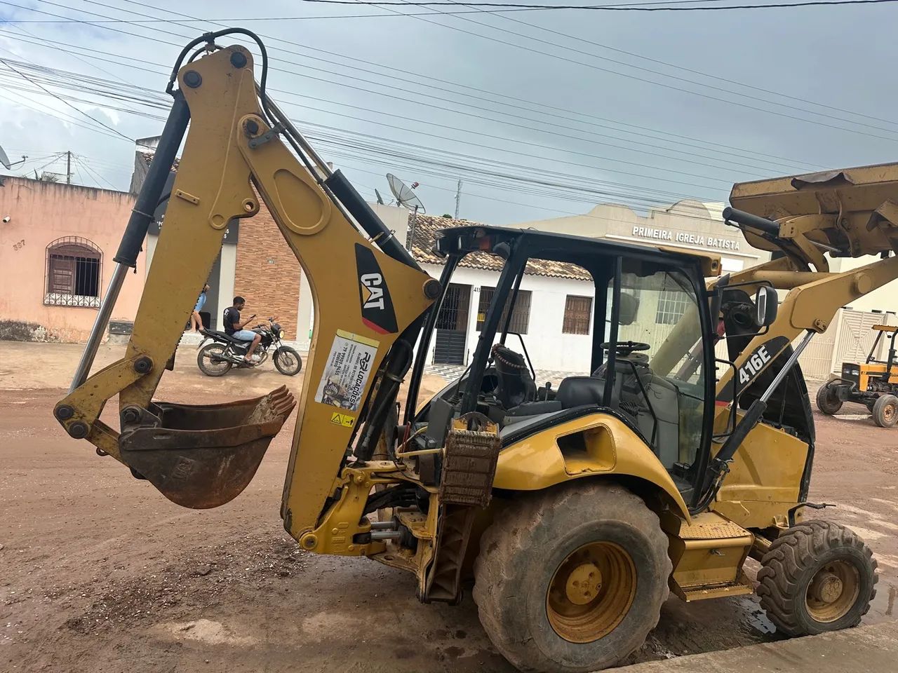 Retroescavadeira CAT 416E 2015 - Foto 4