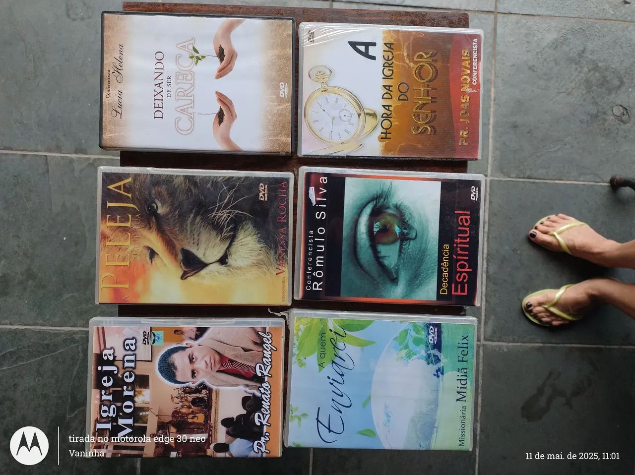 DVDs de Música e Mensagens Gospel - Diversos Títulos