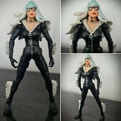 boneco de ação black cat marvel legends spider-man sinister six
