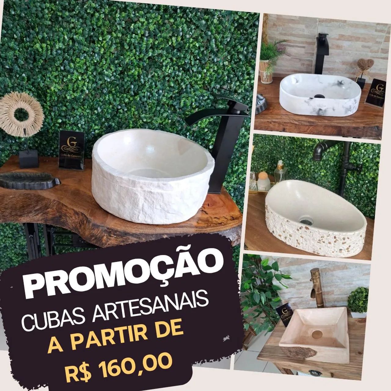 Cubas Artesanais em Promoção - A partir de R$160,00!