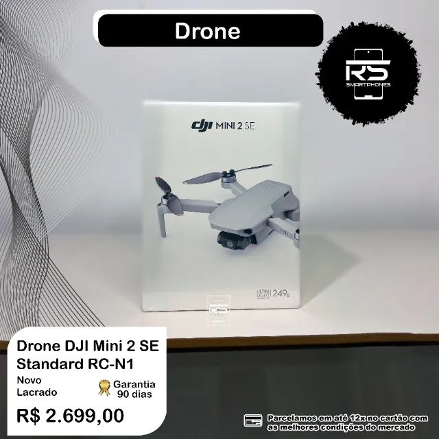 DJI MINI 2 SE STANDARD RC-N1, NOVO, LACRADO