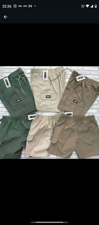 Bermudas Cargo Brim - Foto 3