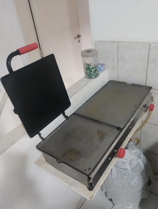 Chapa para Lanches - 2 Bocas - Semi-Nova - Foto 4