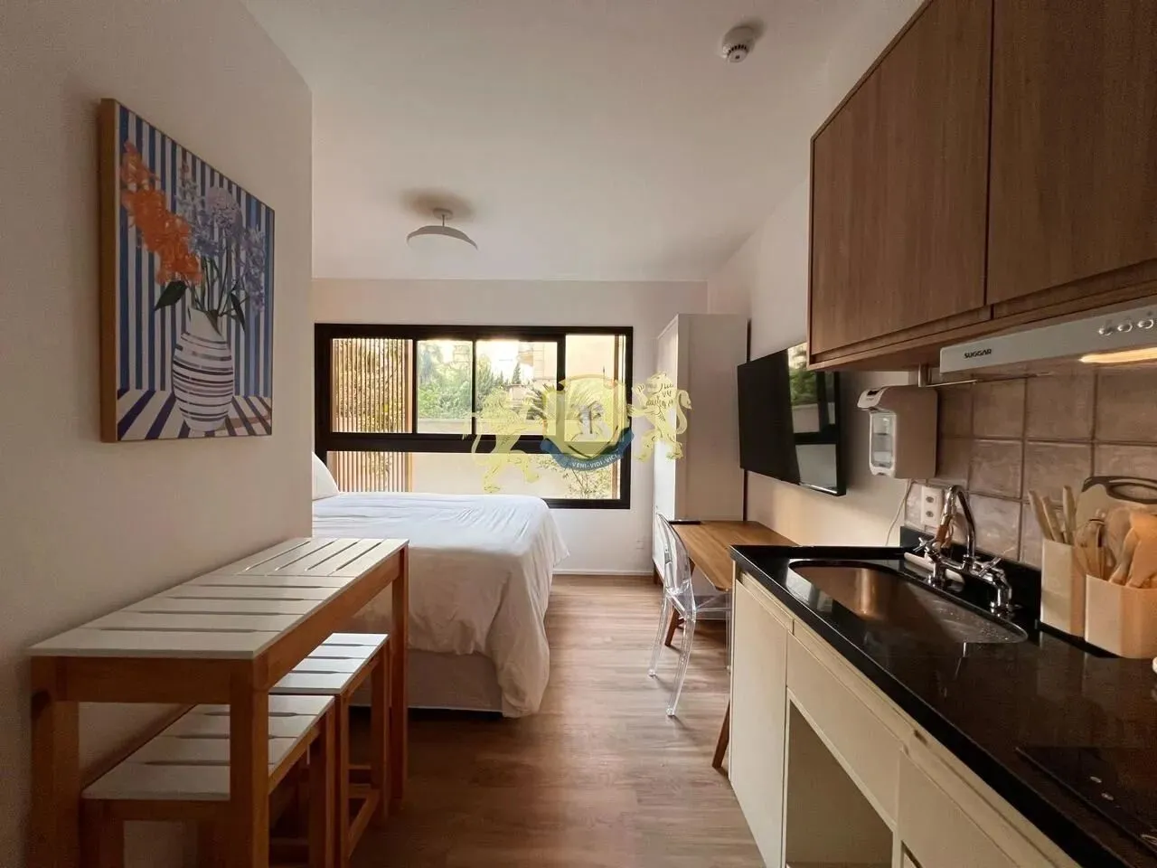 Flat com 1 Quarto para venda, 20m² em Moema - Condomínio Ibirapuera Park Studios