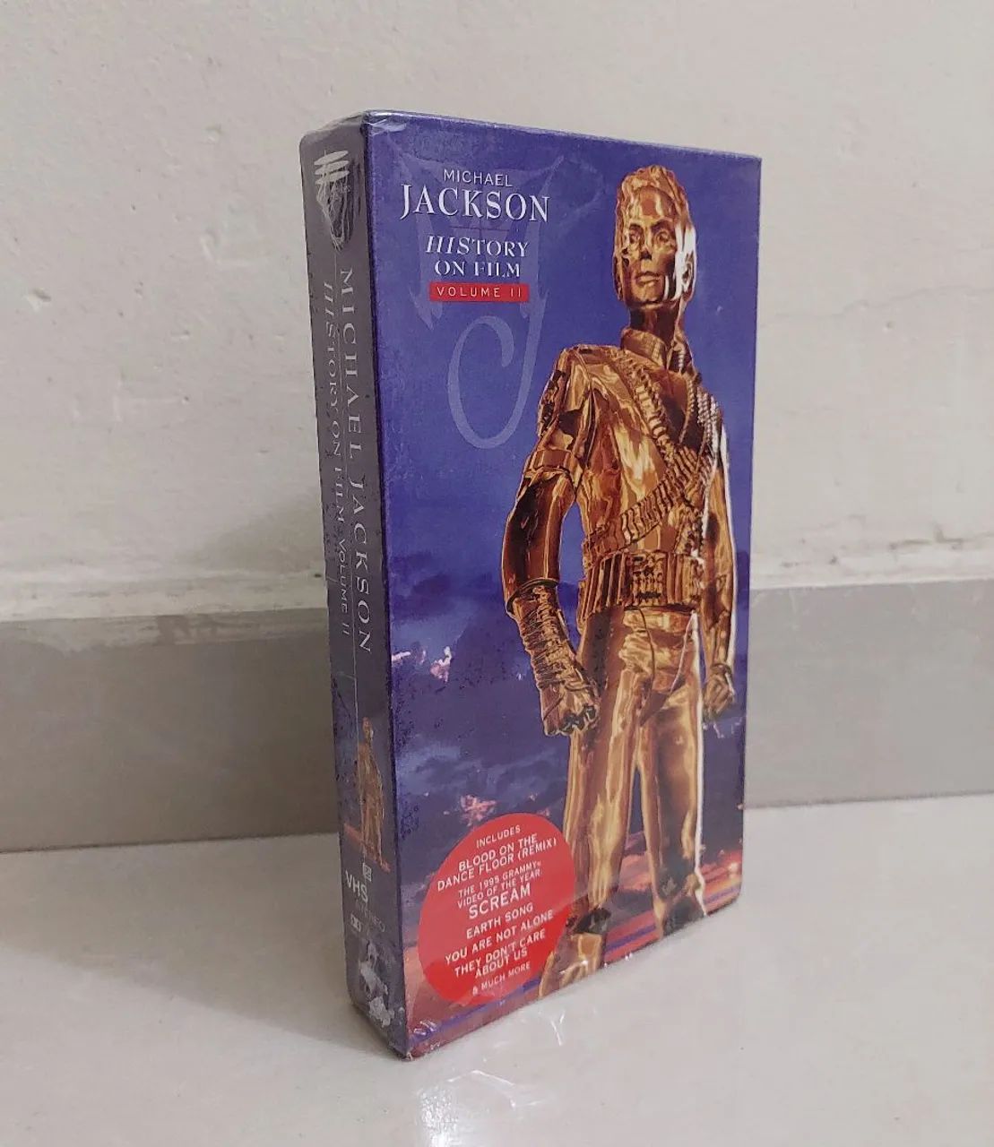 Fita vhs Michael Jackson history volume 2 original 