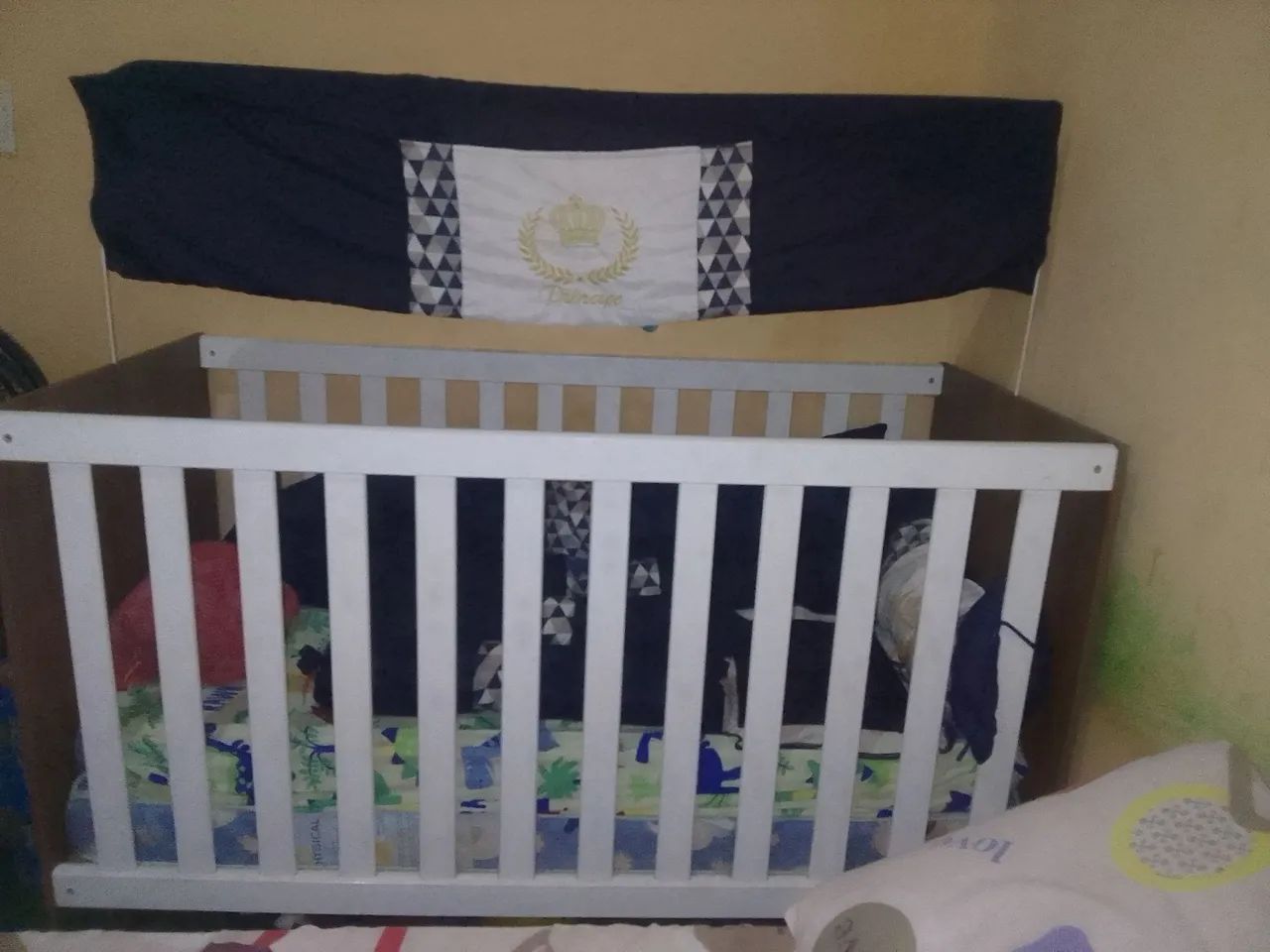 Berço de bebê com kit berço completo - Foto 3