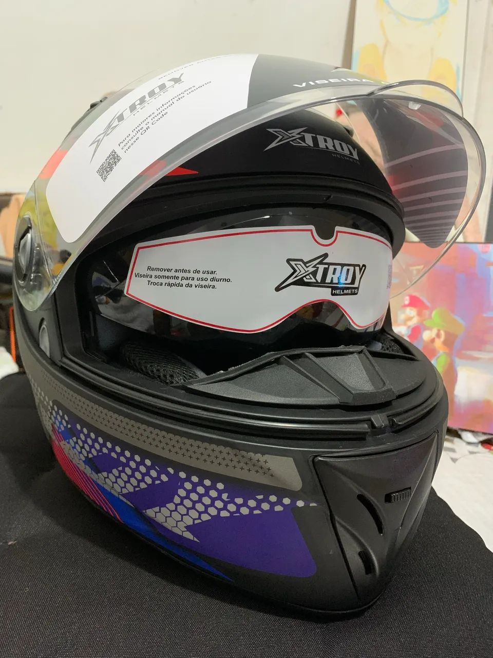 CAPACETE X-ROY FECHADO - ESTILO, CONFORTO E SEGURANÇA! - Foto 3