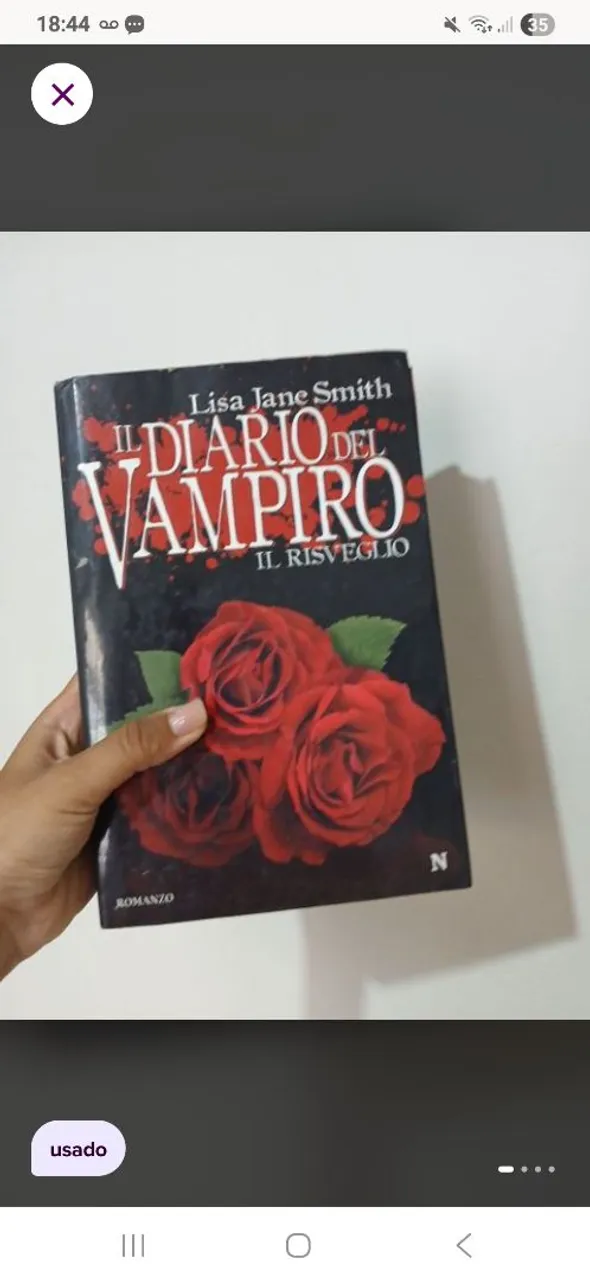 Livro Il Diario Del Vampiro - Il Risveglio (Lisa Jane Smith)