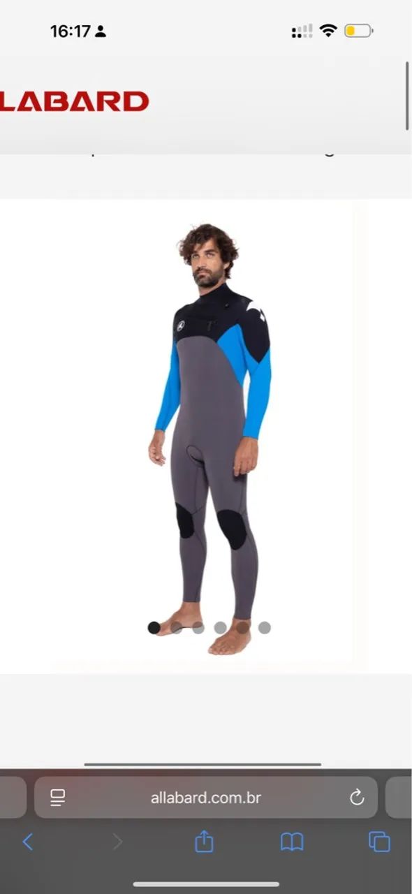 Long john Allabard 3.2 Surf kitesurf 