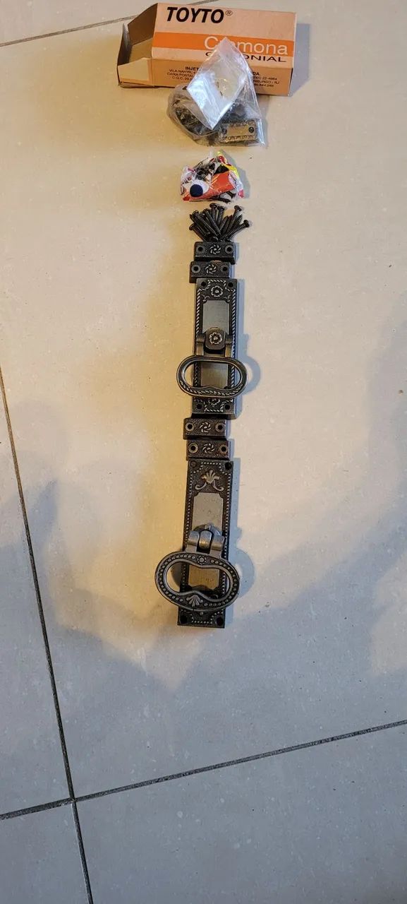 Fechadura Decorativa Camona Colonial