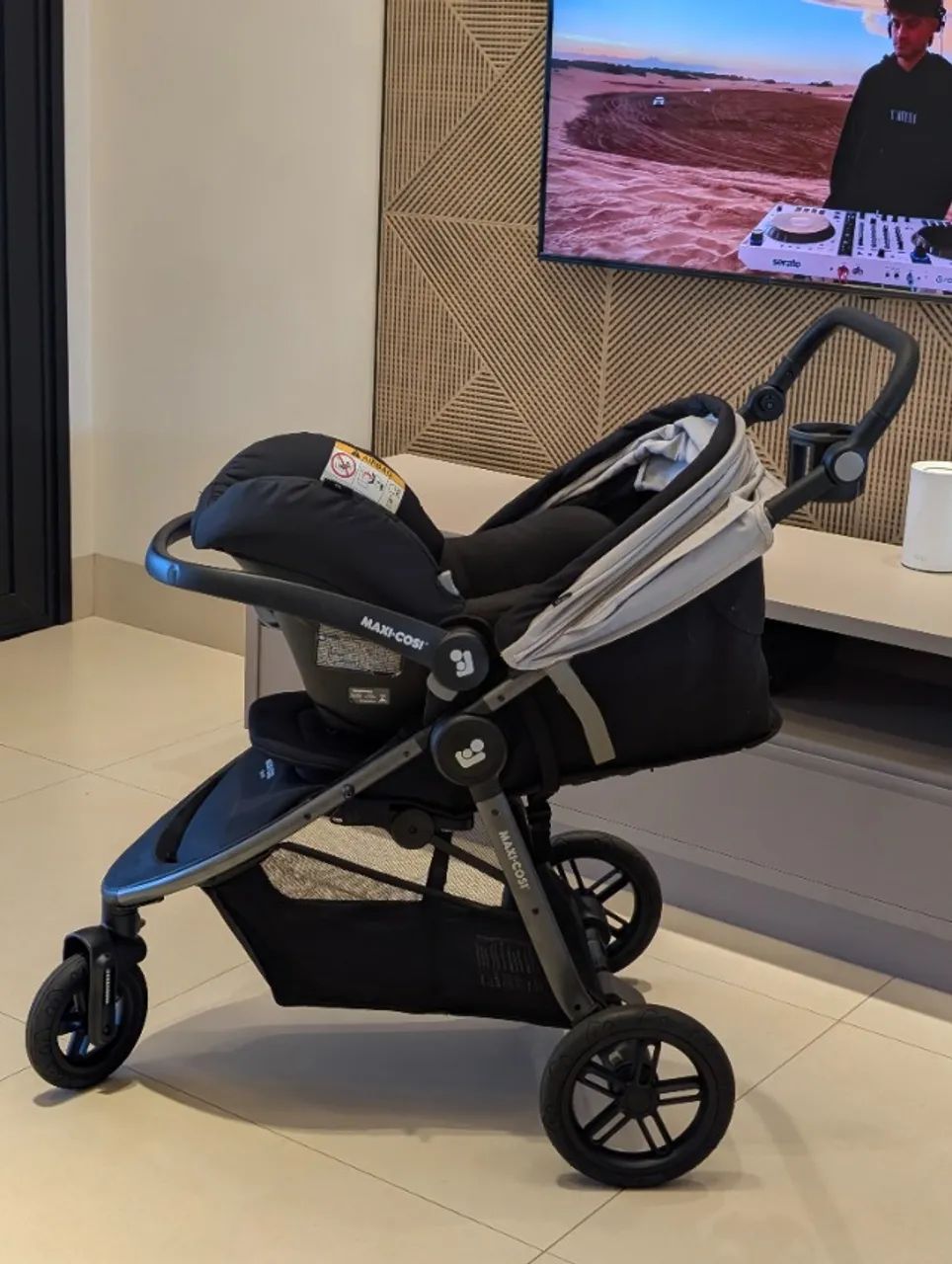 Carrinho de bebe + bebe conforto - Foto 6