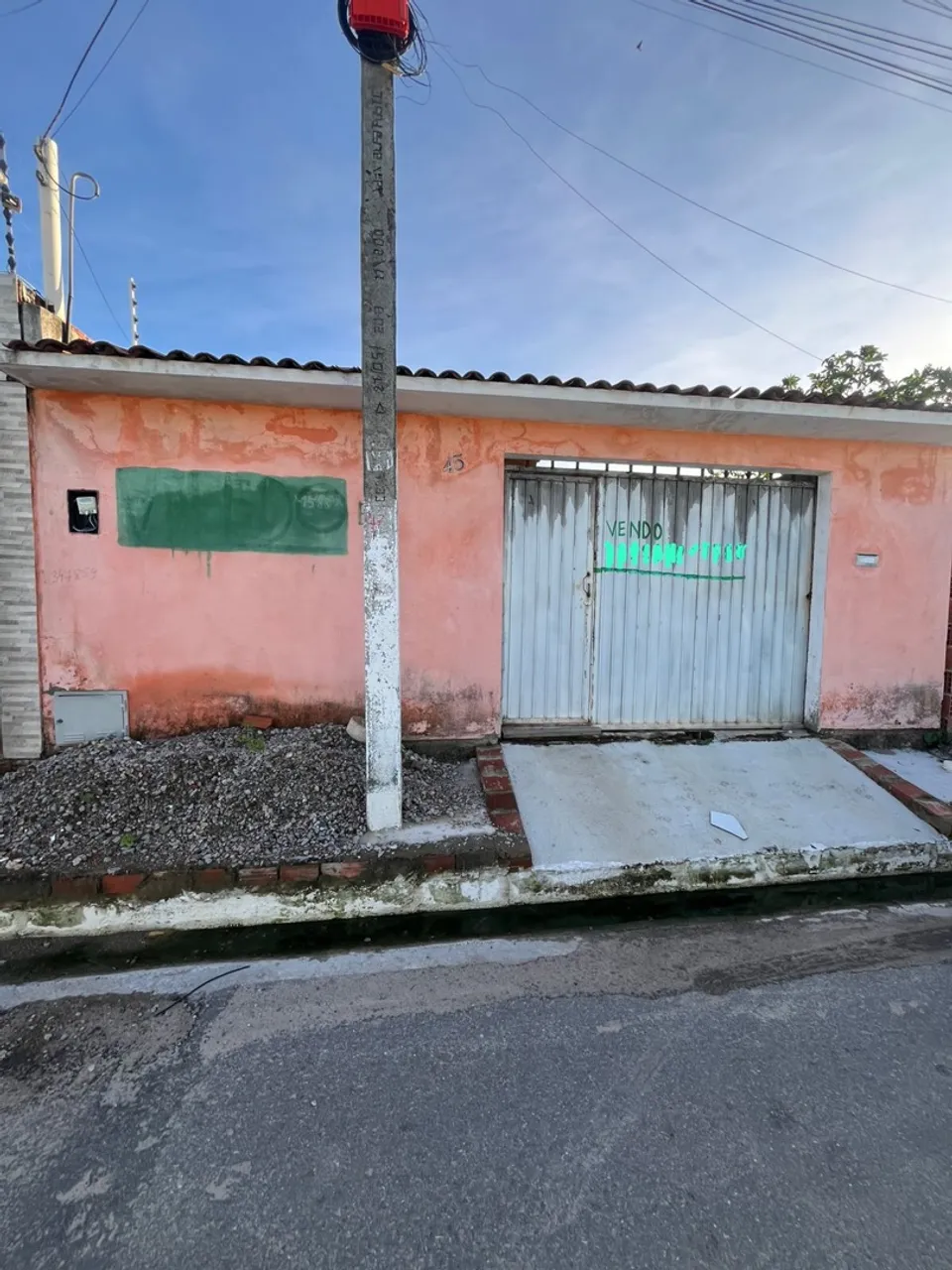 Terreno 7 x 21 + Casa na BARR NOVA.
