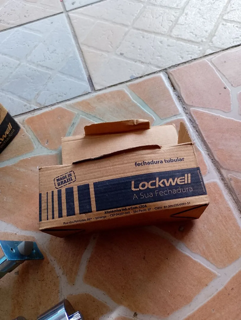 Fechadura tubular Lockwell -usada