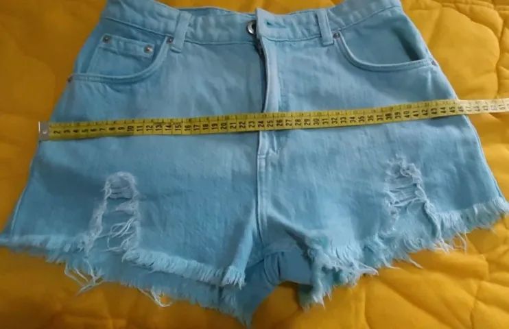 Short jeans claro Breshka - Foto 4