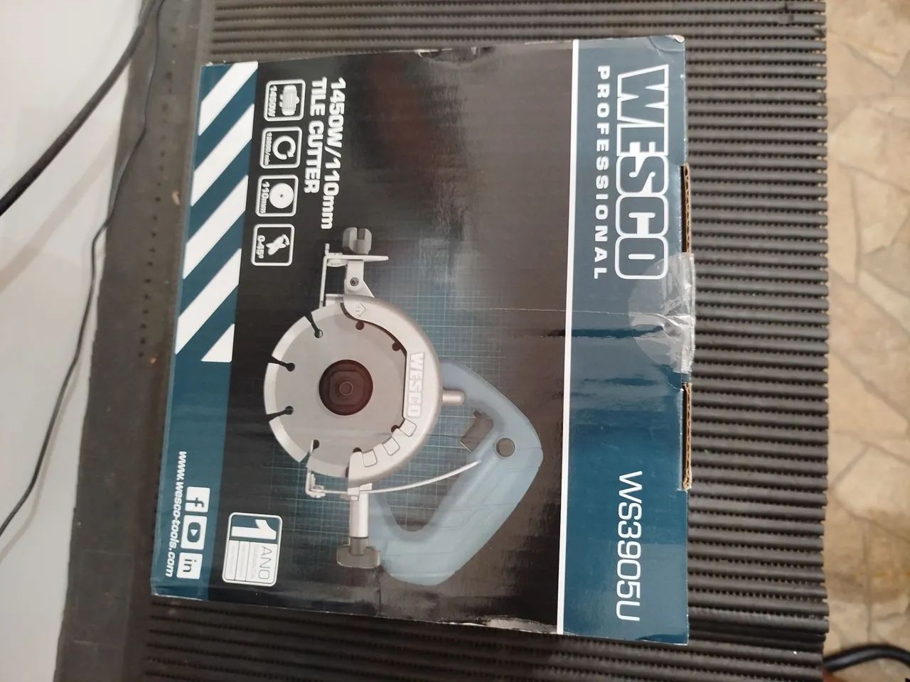 Serra mármore Wesco WS3905U NOVA! - Foto 4