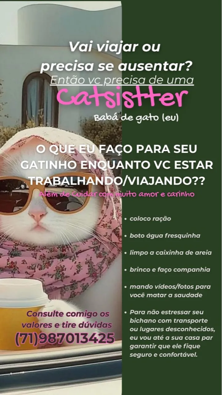 VAI VIAJAR NO SÃO JOÃO E NÃO QUER DEIXAR SEU BICHANO SOZINHO?