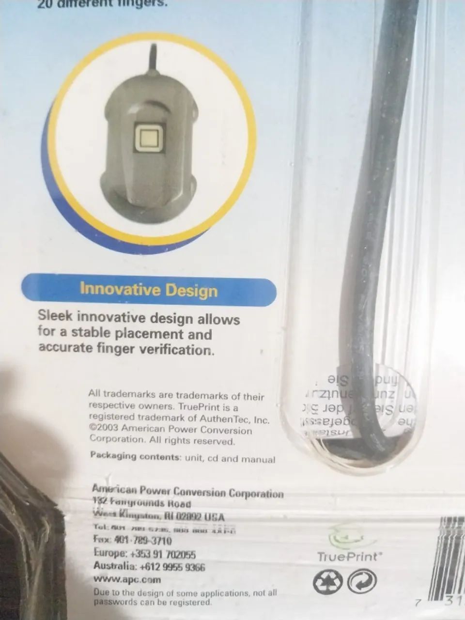 Leitor de Biometria - Marca APC - Foto 3