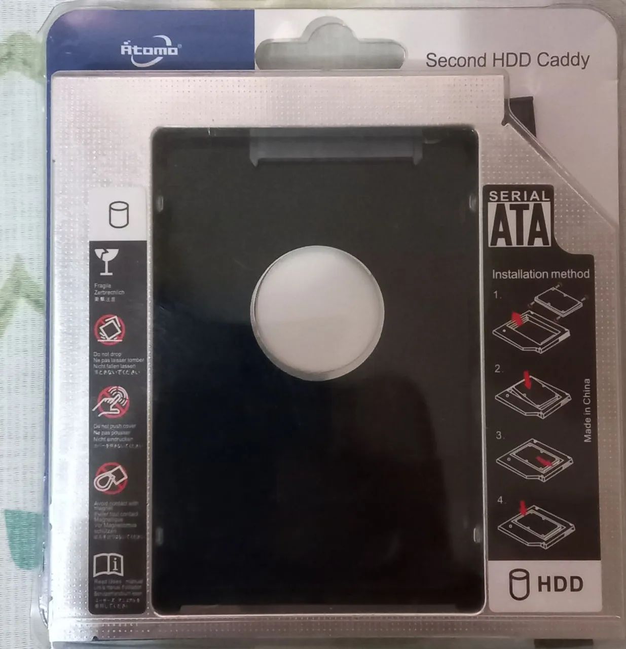 Caddy para laptop 2° HD. 12,7MM