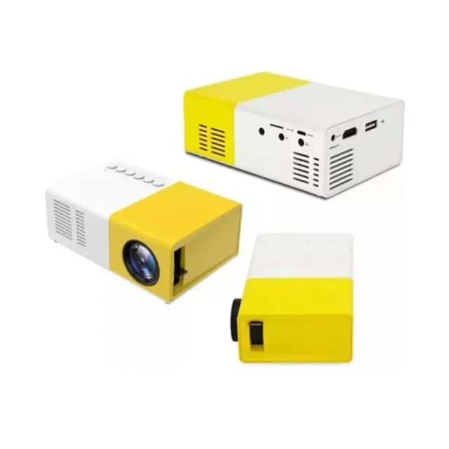 Projetor Led Portatil 1080p Cinema Filme Futebol Hdmi Tv Pc - Foto 2