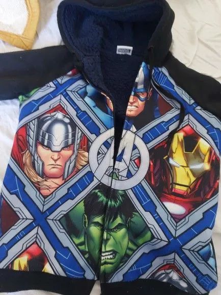 Casaco Marvel de frio infantil - Foto 2