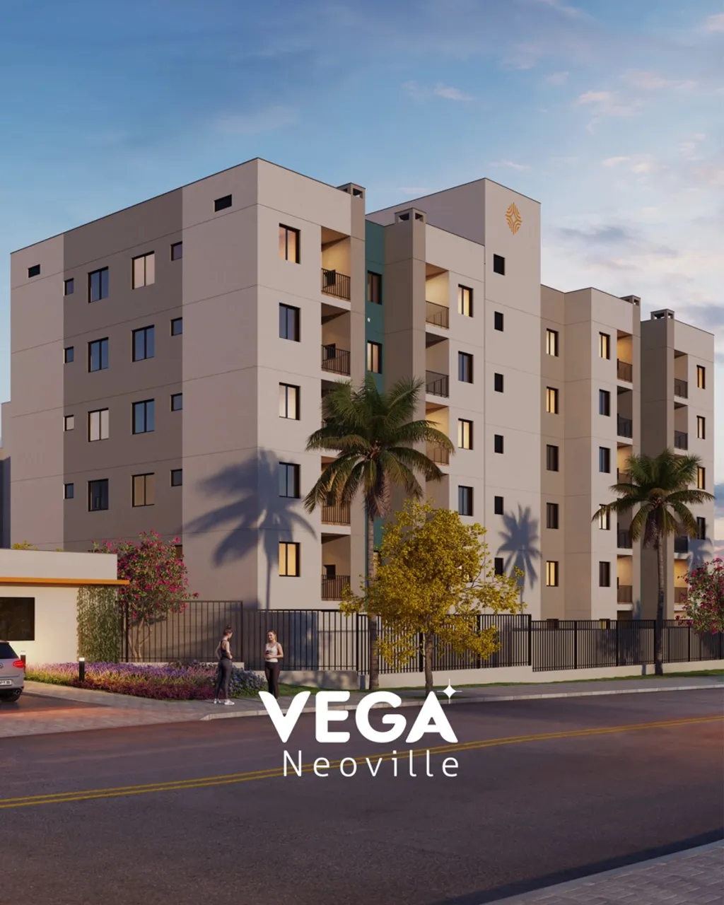 APARTAMENTO LINDO NO NEOVILLE!!! ZERO ENTRADA OU 100% PARCELADO!! (Kah)