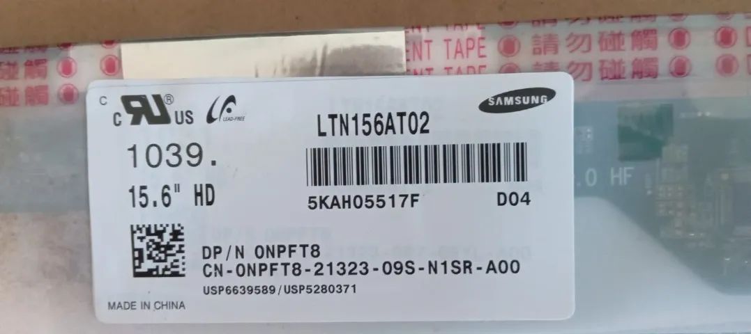 telas 13,3 not book 14   pol e 11.6 Led  13.3 Led Lp133wh1 usadas perfeita 40 pinos - Foto 3