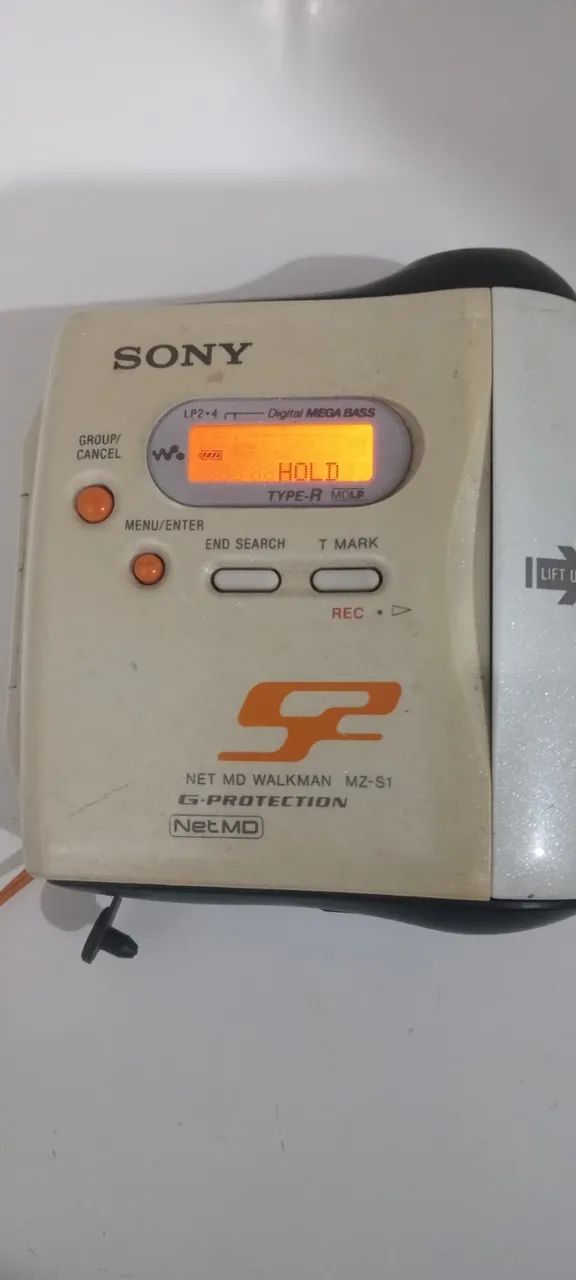 Sony Net MD Walkman MZ-S1 Gravador de MD - Aparelhos de Som