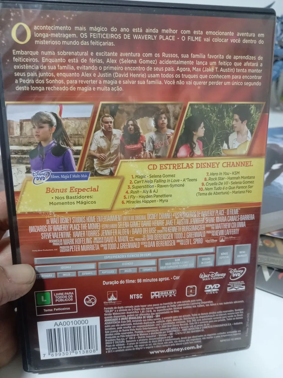 DVD OS FEITOCEIROS DE WAVERLY PLACE - Foto 2