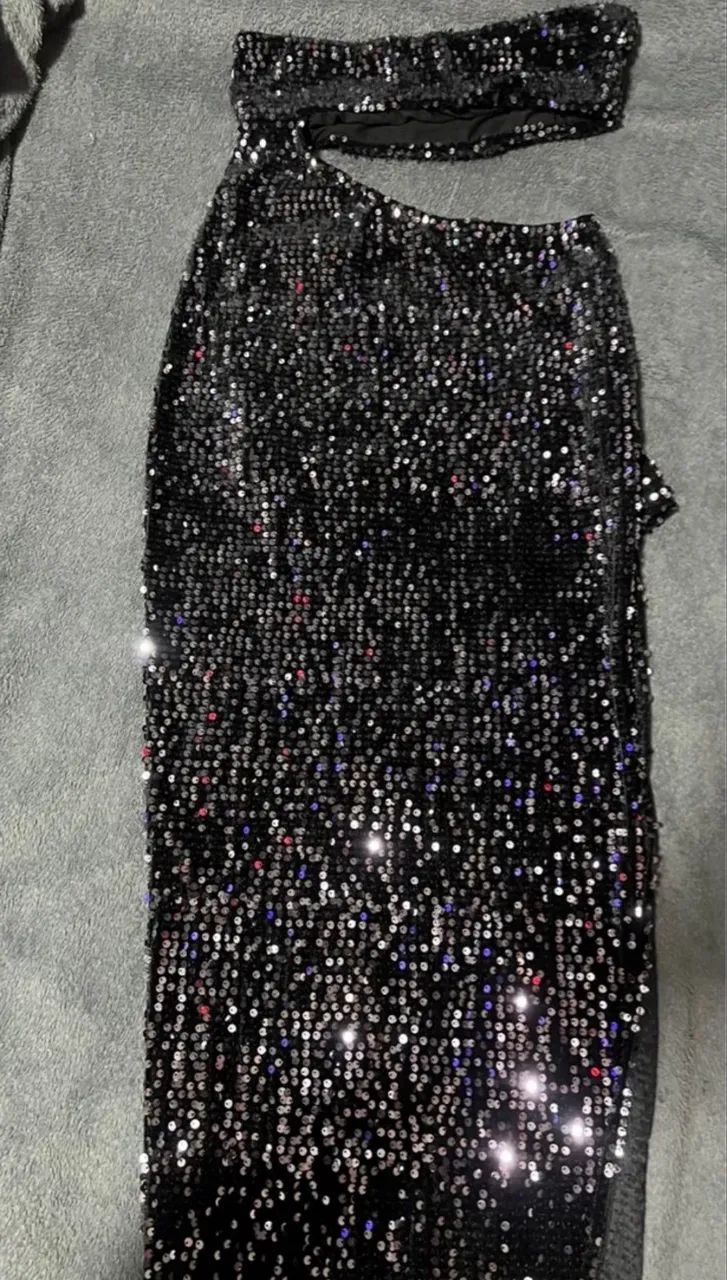 Vestido de paitê preto - Foto 2