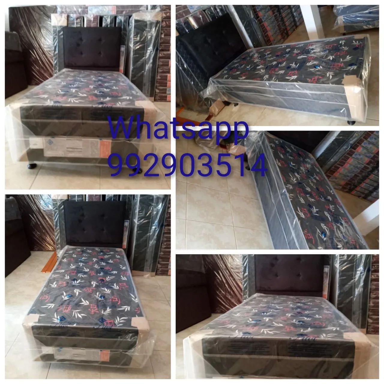 Cama Box Solteiro 88 Novo - Entrega Grátis