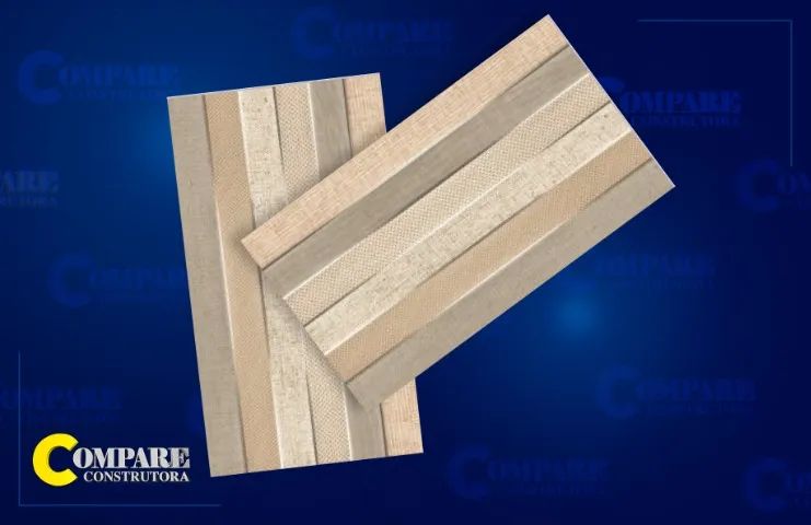 Piso Soft Bege Claro ou Escuro HD 34X60 Relevo Mate