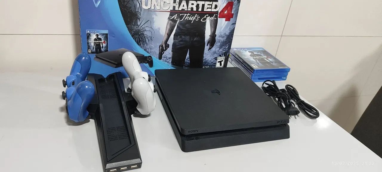 Playstation 4 impecável  - Foto 4